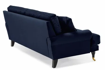Andrew 2-seters Fløyelssofa - Blå - Møbler - Sofaer - Fløyel sofaer