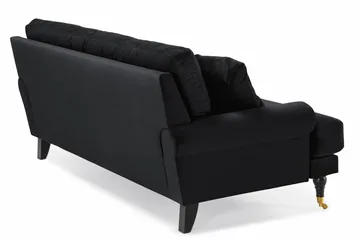 Andrew 2-seters Fløyelssofa - Svart - Møbler - Sofaer - Fløyel sofaer