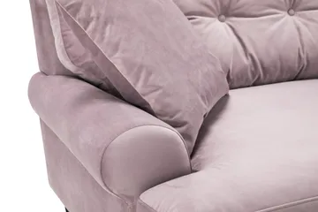 Andrew 3-seters Fløyelssofa - Lilla - Møbler - Sofaer - Fløyel sofaer