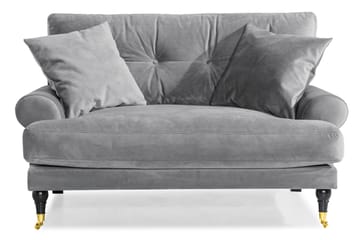 Andrew Howardsofa 142 cm med Hjul i Kordfløyel - Turkis - Møbler - Sofaer - Howard sofa