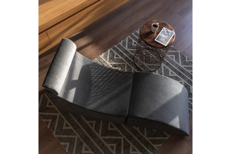 Antigua Daybed med Rygg 50 cm - Antrasitt - Møbler - Sofaer - Dagsenger