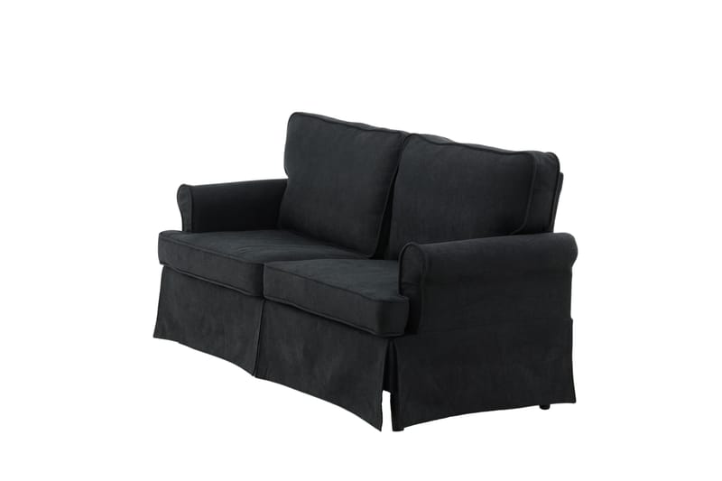 Anton 2-seters Sofa - Svart - Møbler - Sofaer - 2 seter sofa