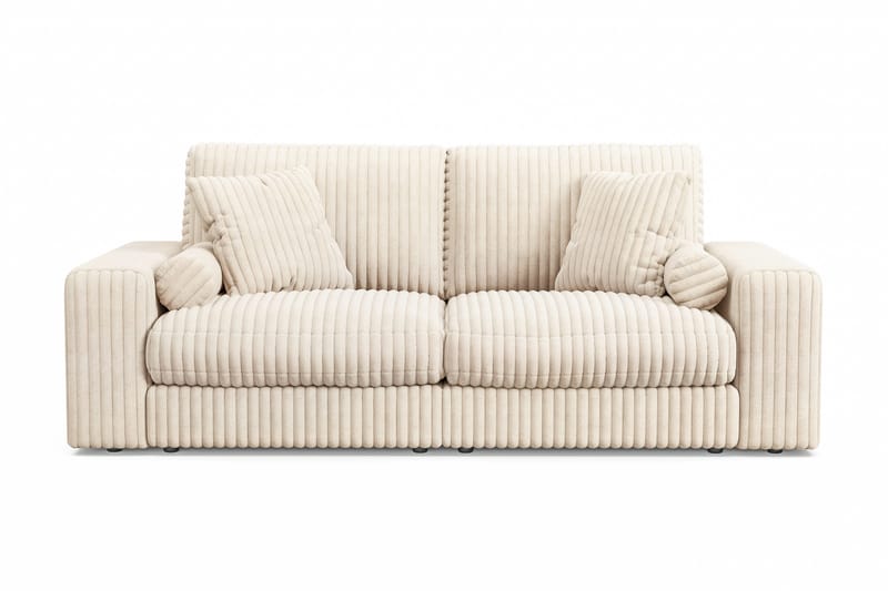 Arken Lyx 3-seter Dyp Sofa i Manchester - Beige - Møbler - Sofaer - Sofa 3 seter