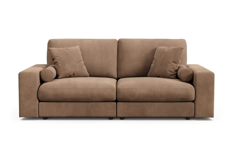 Arken Lyx 3-seter Dyp Sofa i Manchester - Brun - Møbler - Sofaer - Sofa 3 seter