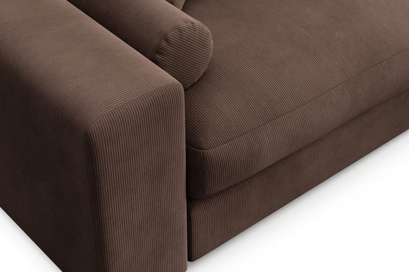 Arken Lyx 3-seter Dyp Sofa i Manchester - Brun - Møbler - Sofaer - Sofa 3 seter