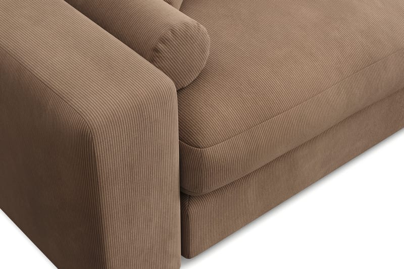 Arken Lyx 3-seter Dyp Sofa i Manchester - Brun - Møbler - Sofaer - Sofa 3 seter