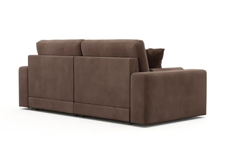 Arken Lyx 3-seter Dyp Sofa i Manchester - Brun - Møbler - Sofaer - Sofa 3 seter
