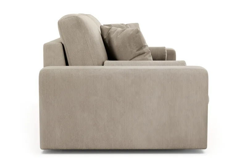 Arken Lyx 3-seter Dyp Sofa i Manchester - Greige - Møbler - Sofaer - Sofa 3 seter