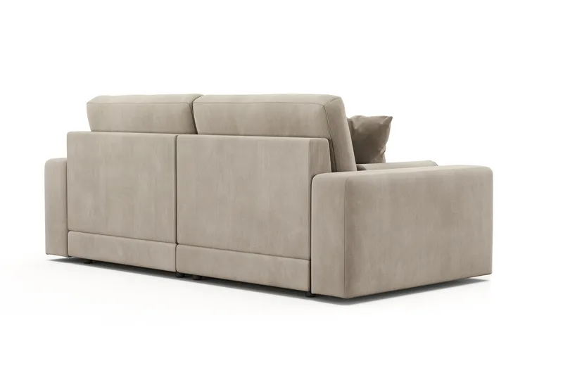 Arken Lyx 3-seter Dyp Sofa i Manchester - Greige - Møbler - Sofaer - Sofa 3 seter