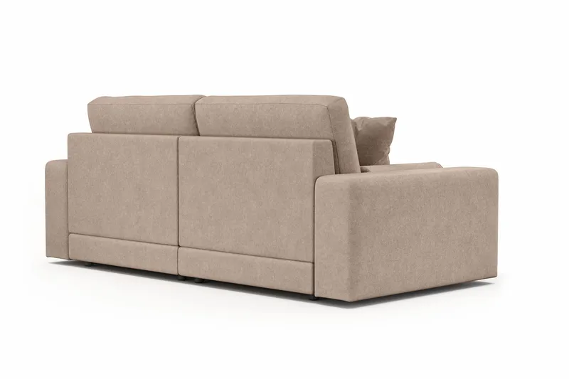Arken Lyx 3-seter Dyp Sofa i stoff - Beige - Møbler - Sofaer - Sofa 3 seter