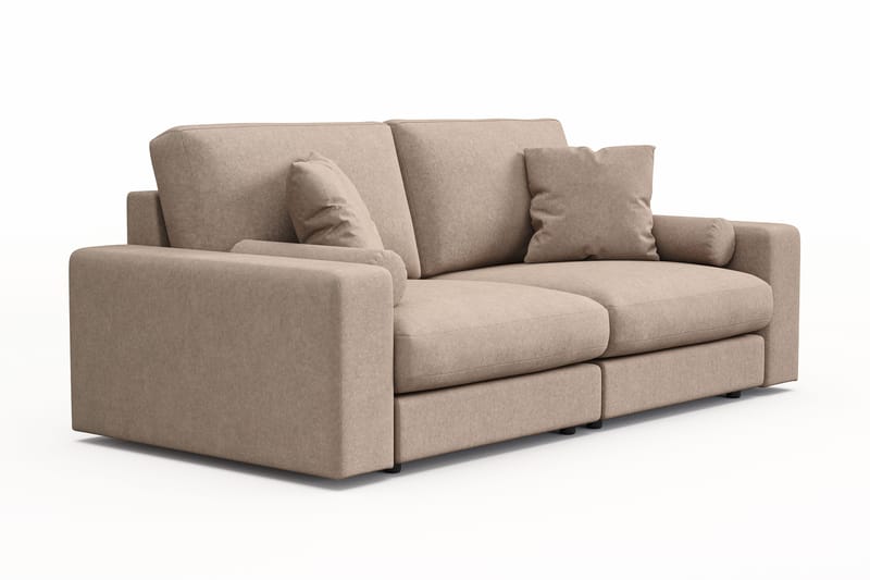 Arken Lyx 3-seter Dyp Sofa i stoff - Beige - Møbler - Sofaer - Sofa 3 seter