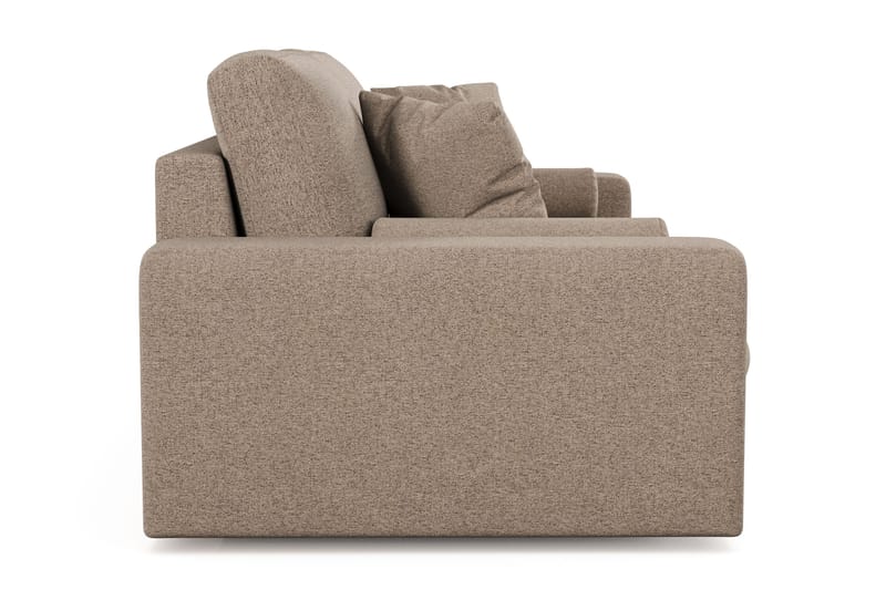 Arken Lyx 3-seter Dyp Sofa i stoff - Brun - Møbler - Sofaer - Sofa 3 seter