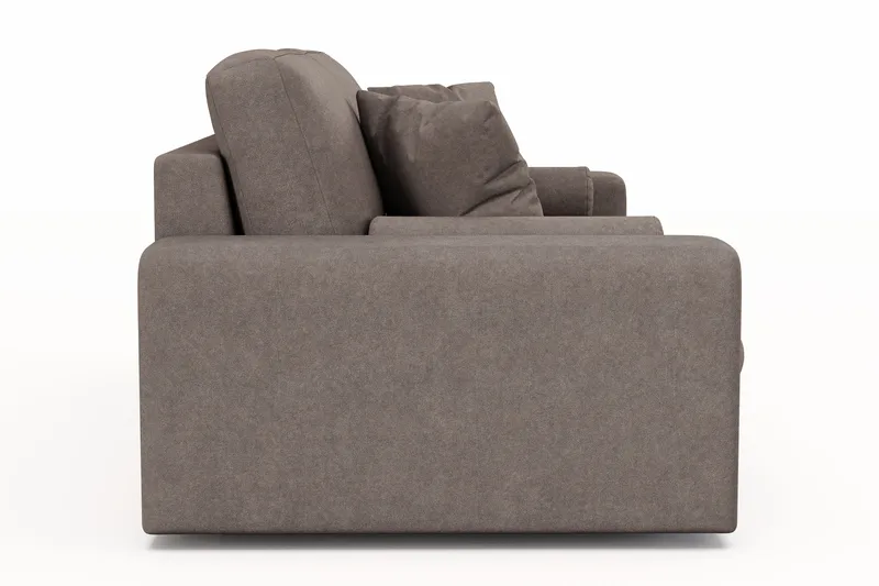 Arken Lyx 3-seter Dyp Sofa i stoff - Brun - Møbler - Sofaer - Sofa 3 seter