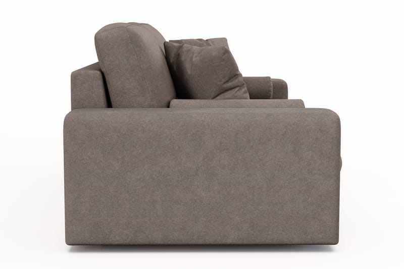 Arken Lyx 3-seter Dyp Sofa i stoff - Brun - Møbler - Sofaer - Sofa 3 seter