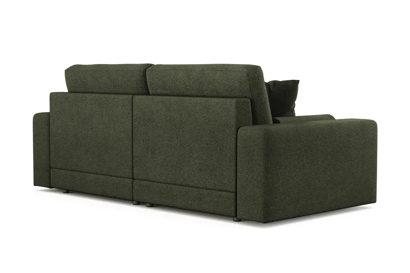 Arken Lyx 3-seter Dyp Sofa i stoff - Grön - Møbler - Sofaer - Sofa 3 seter