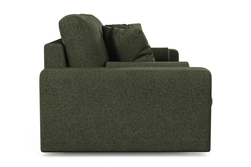 Arken Lyx 3-seter Dyp Sofa i stoff - Grön - Møbler - Sofaer - Sofa 3 seter