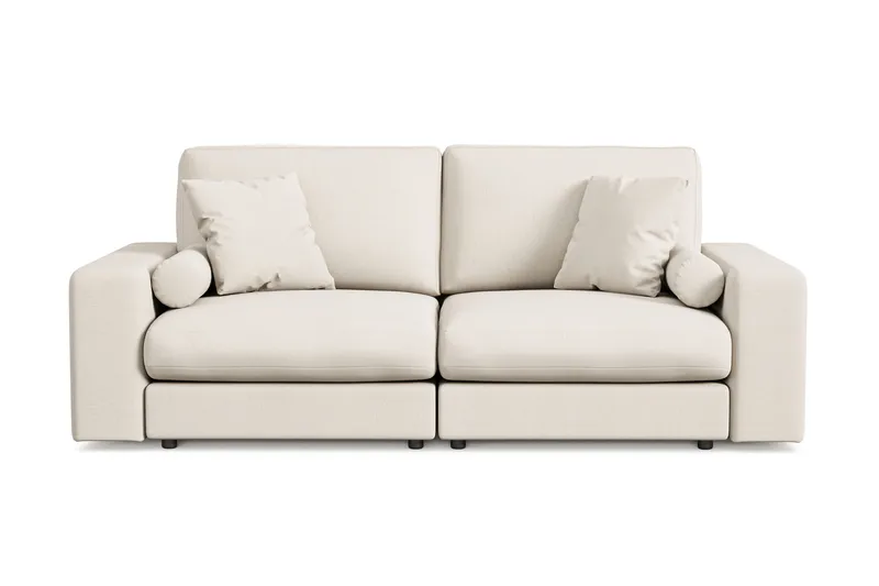 Arken Lyx 3-seter Dyp Sofa i stoff - Lys beige - Møbler - Sofaer - Sofa 3 seter