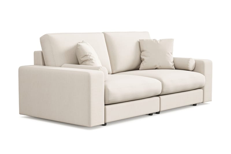 Arken Lyx 3-seter Dyp Sofa i stoff - Lys beige - Møbler - Sofaer - Sofa 3 seter