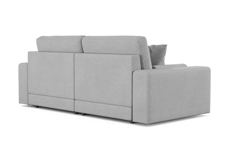 Arken Lyx 3-seter Dyp Sofa i stoff - Lysegrå - Møbler - Sofaer - Sofa 3 seter