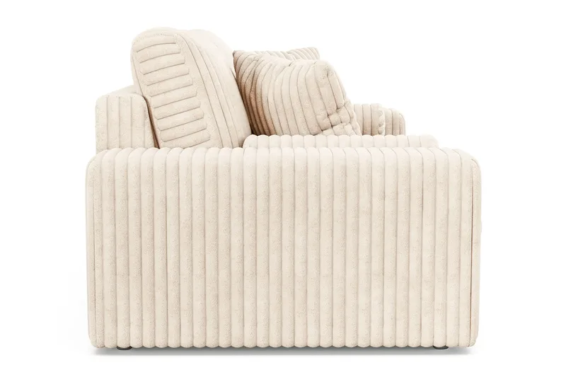 Arken Lyx 3-seters dyp sofa i kordfløyel - Beige - Møbler - Sofaer - Sofa 3 seter