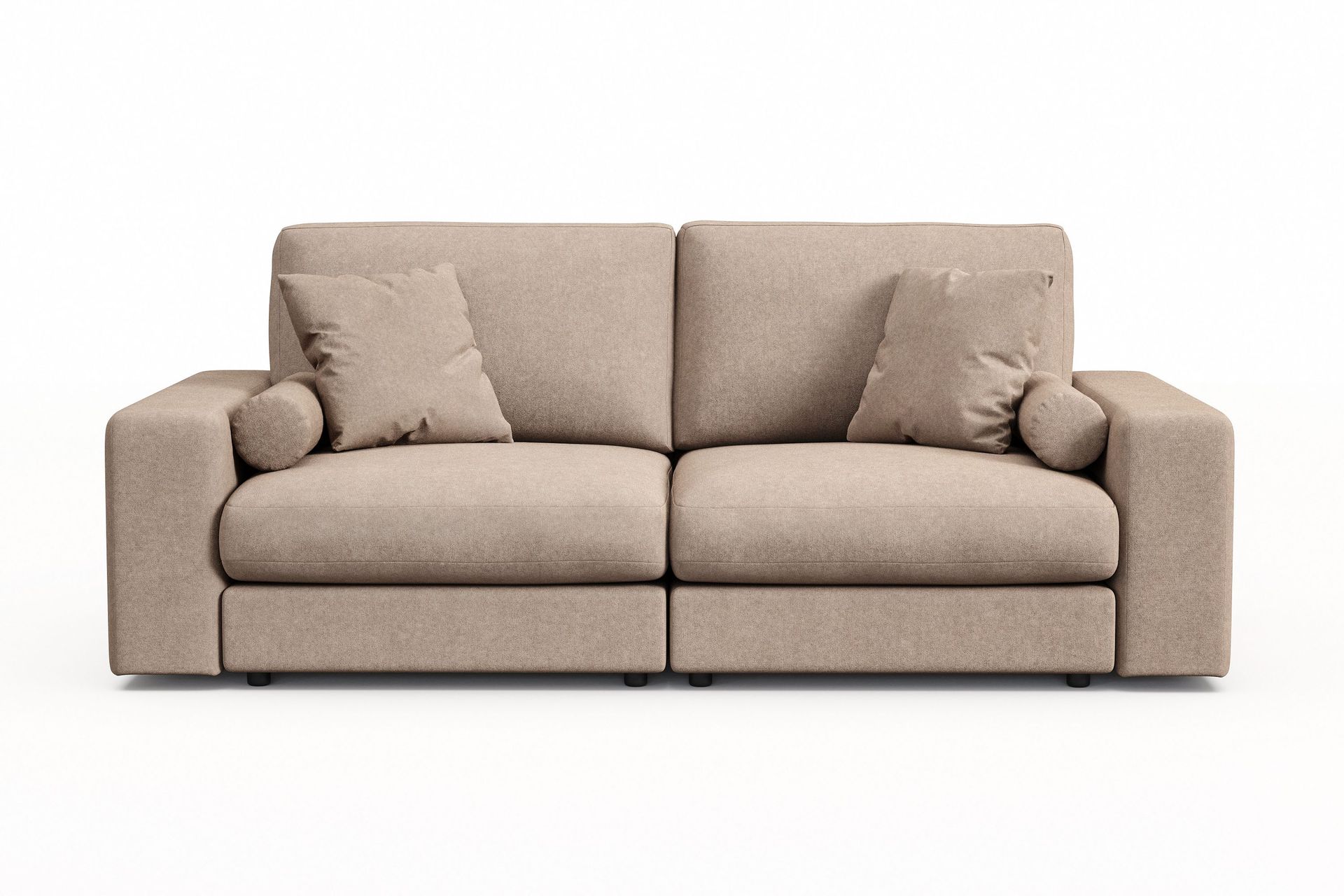 Arken Lyx 3-seters dyp sofa i stoff - Beige
