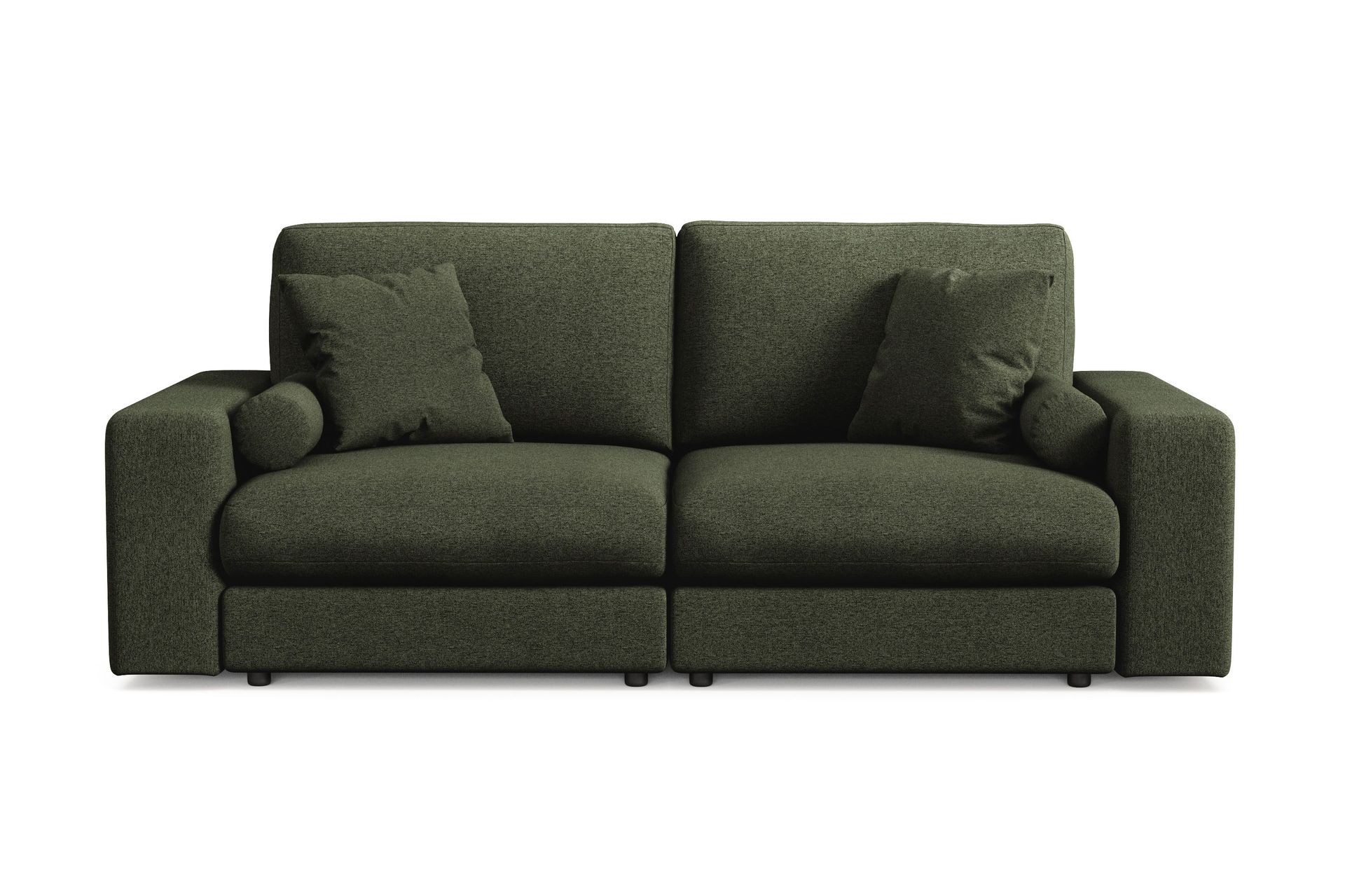 Arken Lyx 3-seters dyp sofa i stoff - Grønn