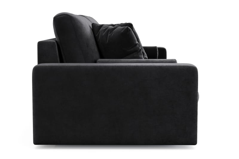 Arken Lyx 4-seter Dyp Sofa i fløyel - Svart - Møbler - Sofaer - Fløyel sofaer