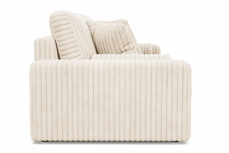 Arken Lyx 4-seter Dyp Sofa i Manchester - Beige - Møbler - Sofaer - 4 seter sofa