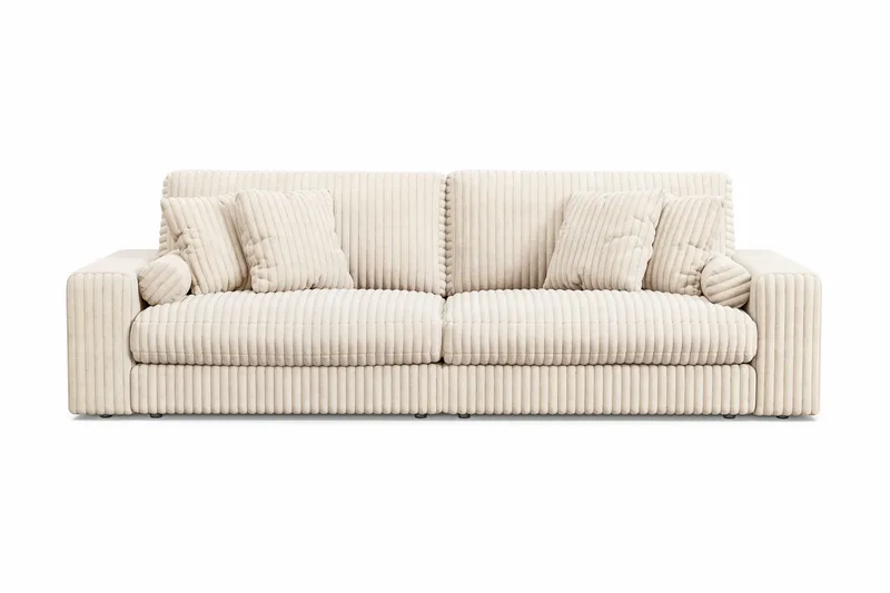 Arken Lyx 4-seter Dyp Sofa i Manchester, Beige