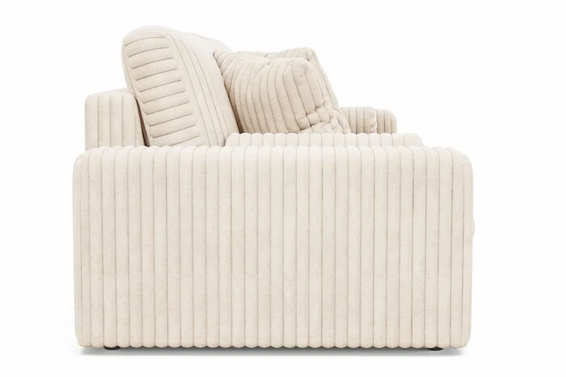 Arken Lyx 4-seter Dyp Sofa i Manchester - Beige - Møbler - Sofaer - 4 seter sofa