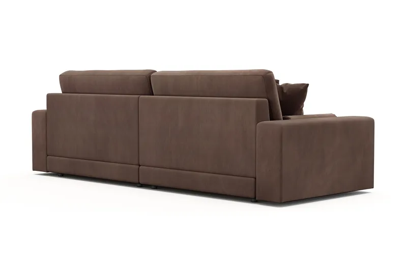 Arken Lyx 4-seter Dyp Sofa i Manchester - Brun - Møbler - Sofaer - 4 seter sofa