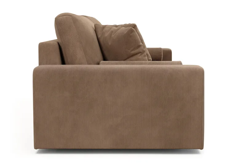 Arken Lyx 4-seter Dyp Sofa i Manchester - Brun - Møbler - Sofaer - 4 seter sofa
