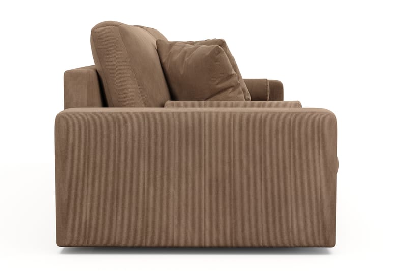 Arken Lyx 4-seter Dyp Sofa i Manchester - Brun - Møbler - Sofaer - 4 seter sofa