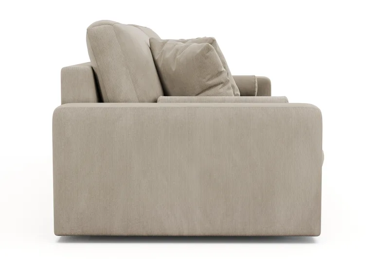 Arken Lyx 4-seter Dyp Sofa i Manchester - Greige - Møbler - Sofaer - 4 seter sofa