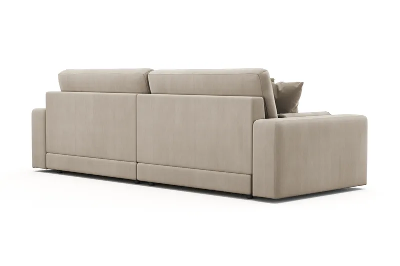 Arken Lyx 4-seter Dyp Sofa i Manchester - Greige - Møbler - Sofaer - 4 seter sofa