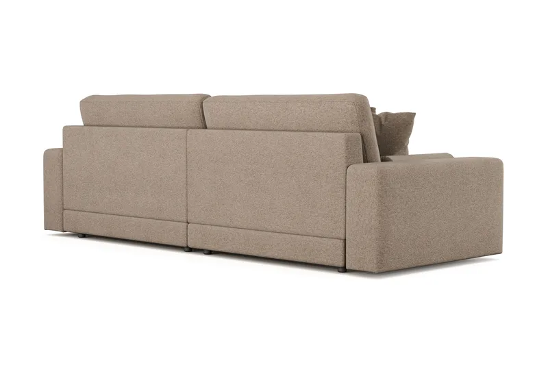 Arken Lyx 4-seter Dyp Sofa i stoff - Brun - Møbler - Sofaer - 4 seter sofa