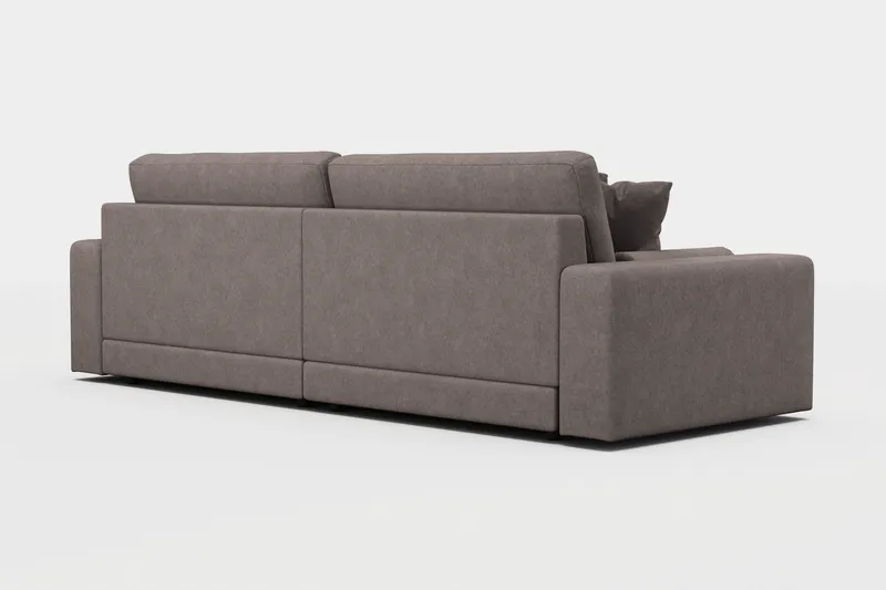 Arken Lyx 4-seter Dyp Sofa i stoff - Brun - Møbler - Sofaer - 4 seter sofa