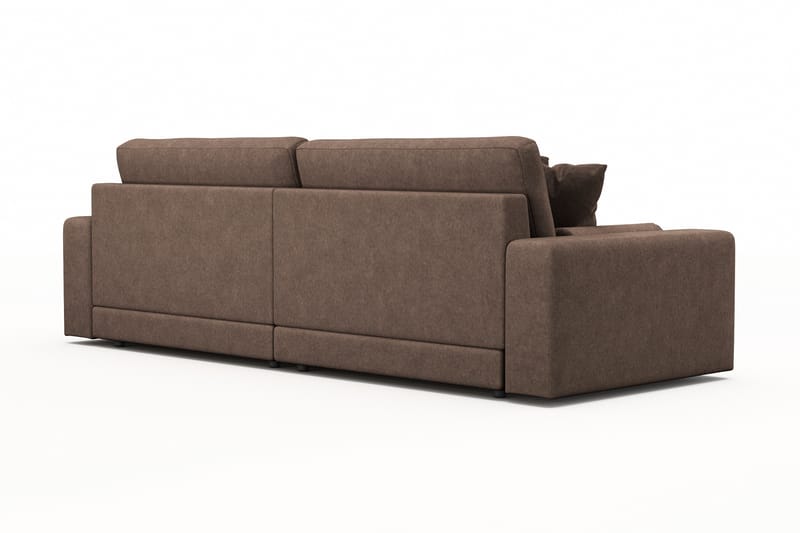 Arken Lyx 4-seter Dyp Sofa i stoff - Brun - Møbler - Sofaer - 4 seter sofa