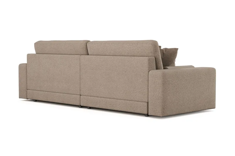Arken Lyx 4-seter Dyp Sofa i stoff - Brun - Møbler - Sofaer - 4 seter sofa