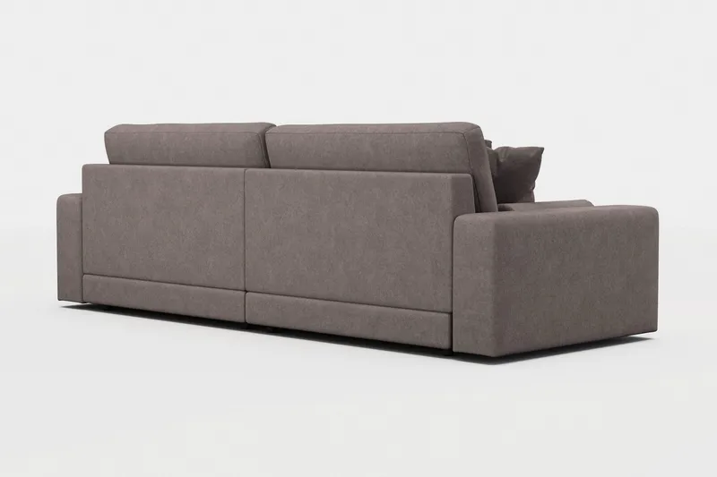 Arken Lyx 4-seter Dyp Sofa i stoff - Brun - Møbler - Sofaer - 4 seter sofa