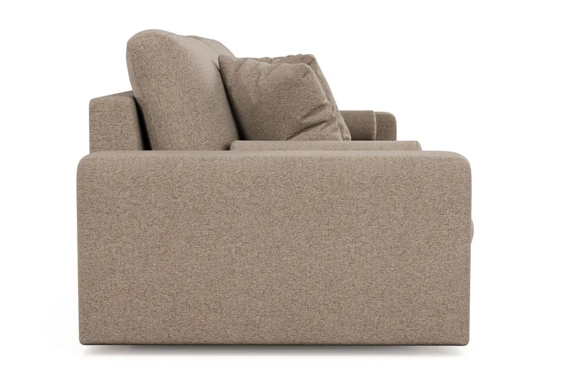 Arken Lyx 4-seter Dyp Sofa i stoff - Brun - Møbler - Sofaer - 4 seter sofa