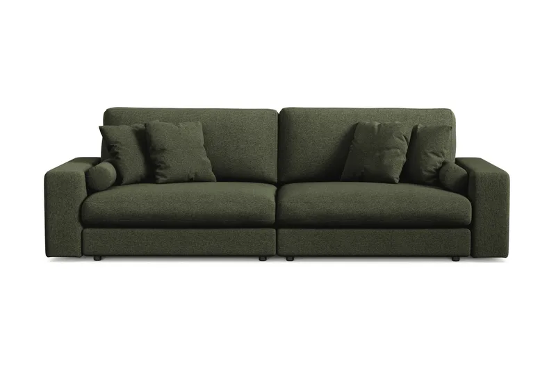 Arken Lyx 4-seter Dyp Sofa i stoff - Grön - Møbler - Sofaer - 4 seter sofa