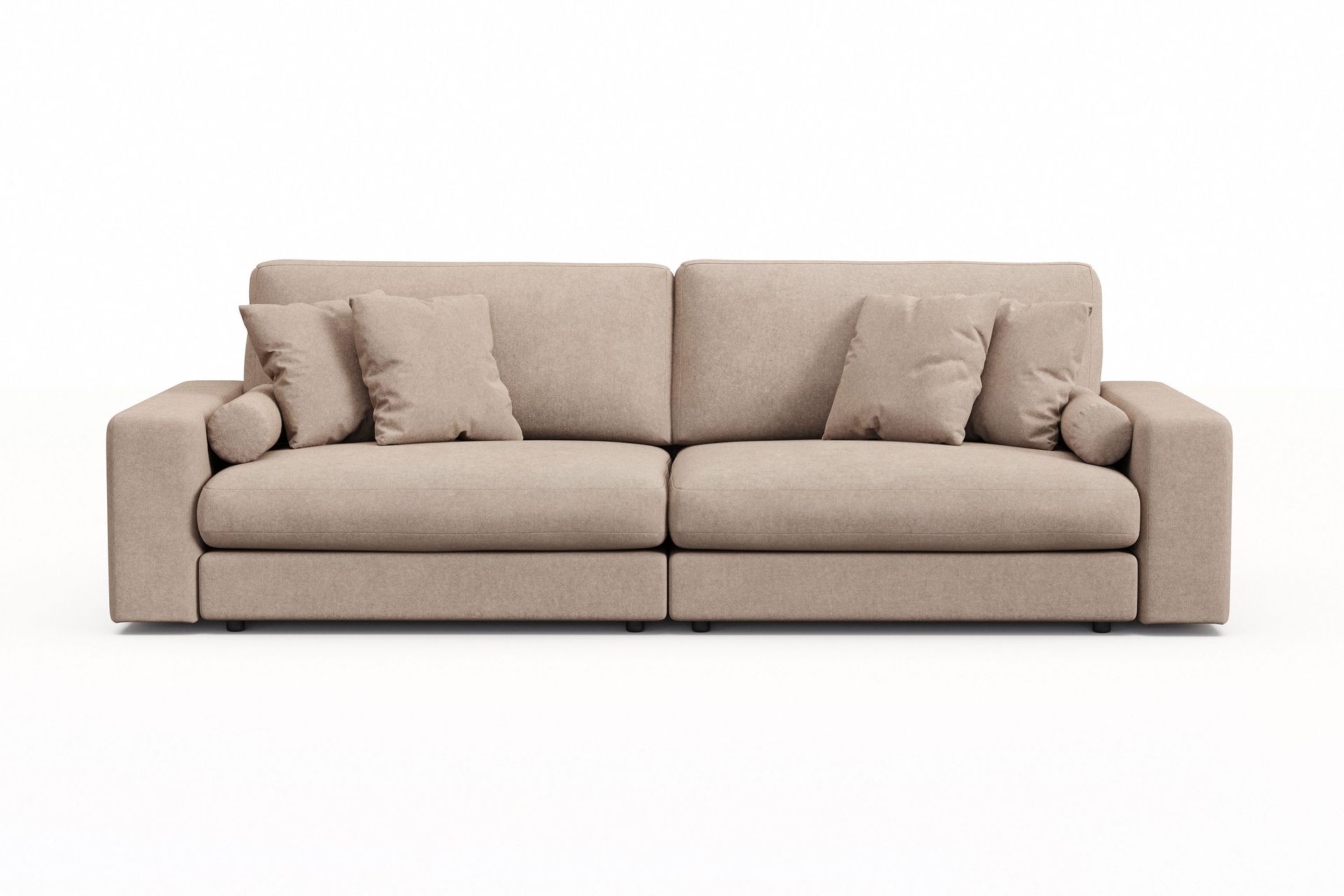 Arken Lyx dyp 4-seters sofa i stoff - Beige