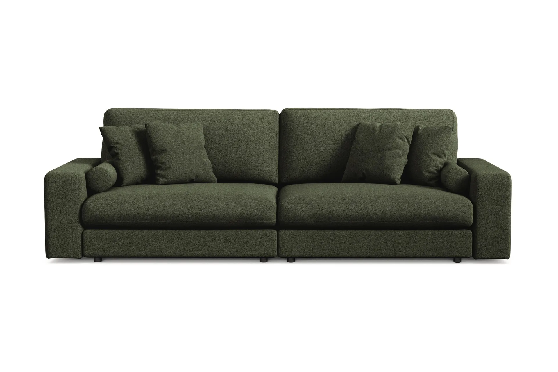 Arken Lyx dyp 4-seters sofa i stoff - Grønn