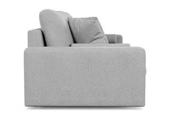 Arken Lyx dyp 4-seters sofa i stoff - Lysegrå - Møbler - Sofaer - 4 seter sofa