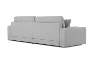 Arken Lyx dyp 4-seters sofa i stoff - Lysegrå - Møbler - Sofaer - 4 seter sofa