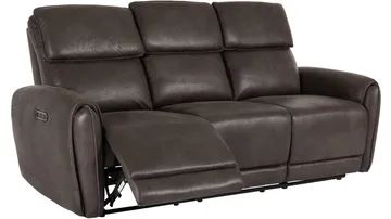 Arvello reclinersofa 3-seter elektrisk - Brun - Møbler - Sofaer - Sofa 3 seter