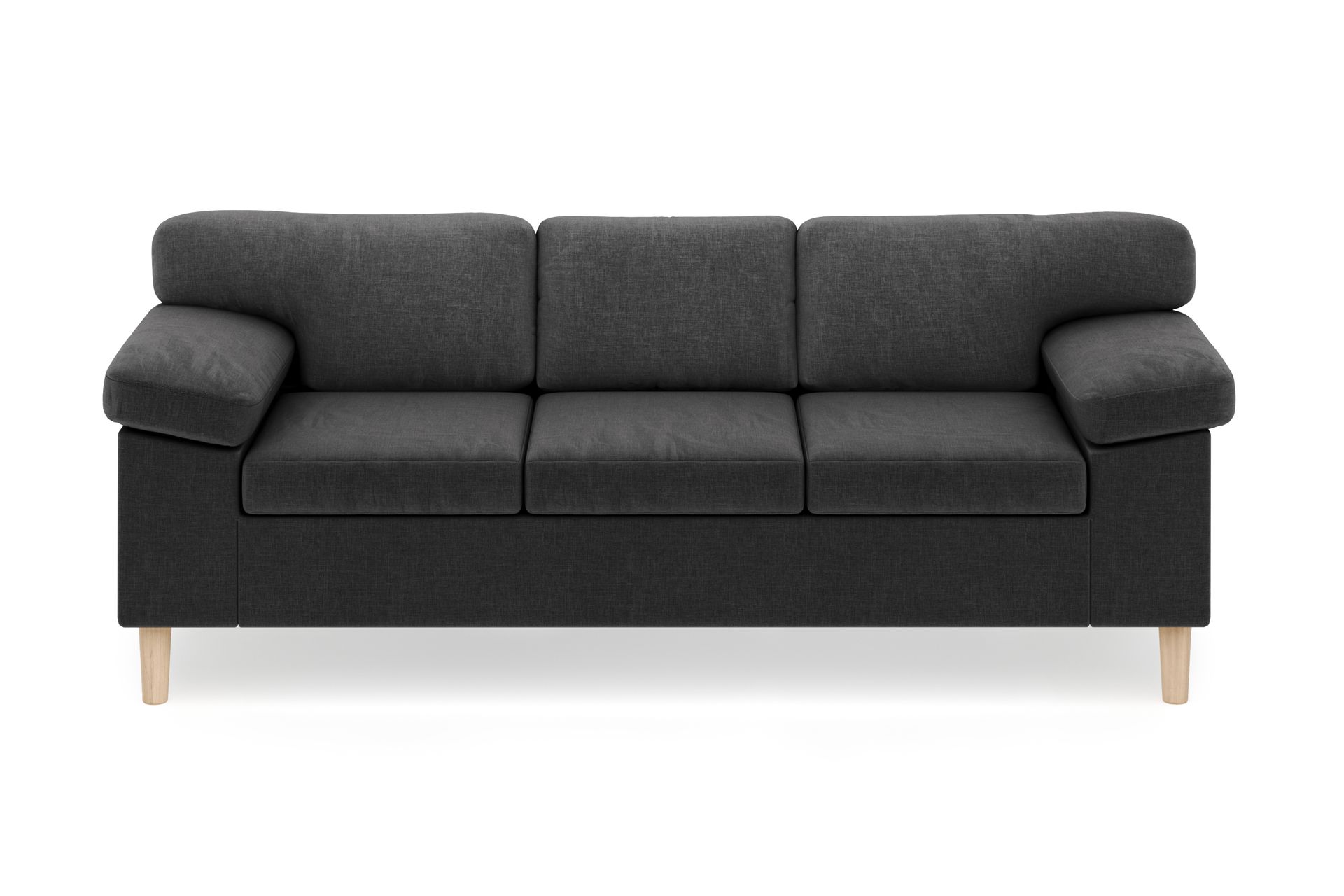 Askerod 3-seter Sofa - Grå - Møbler - Sofaer - Sofa 3 seter