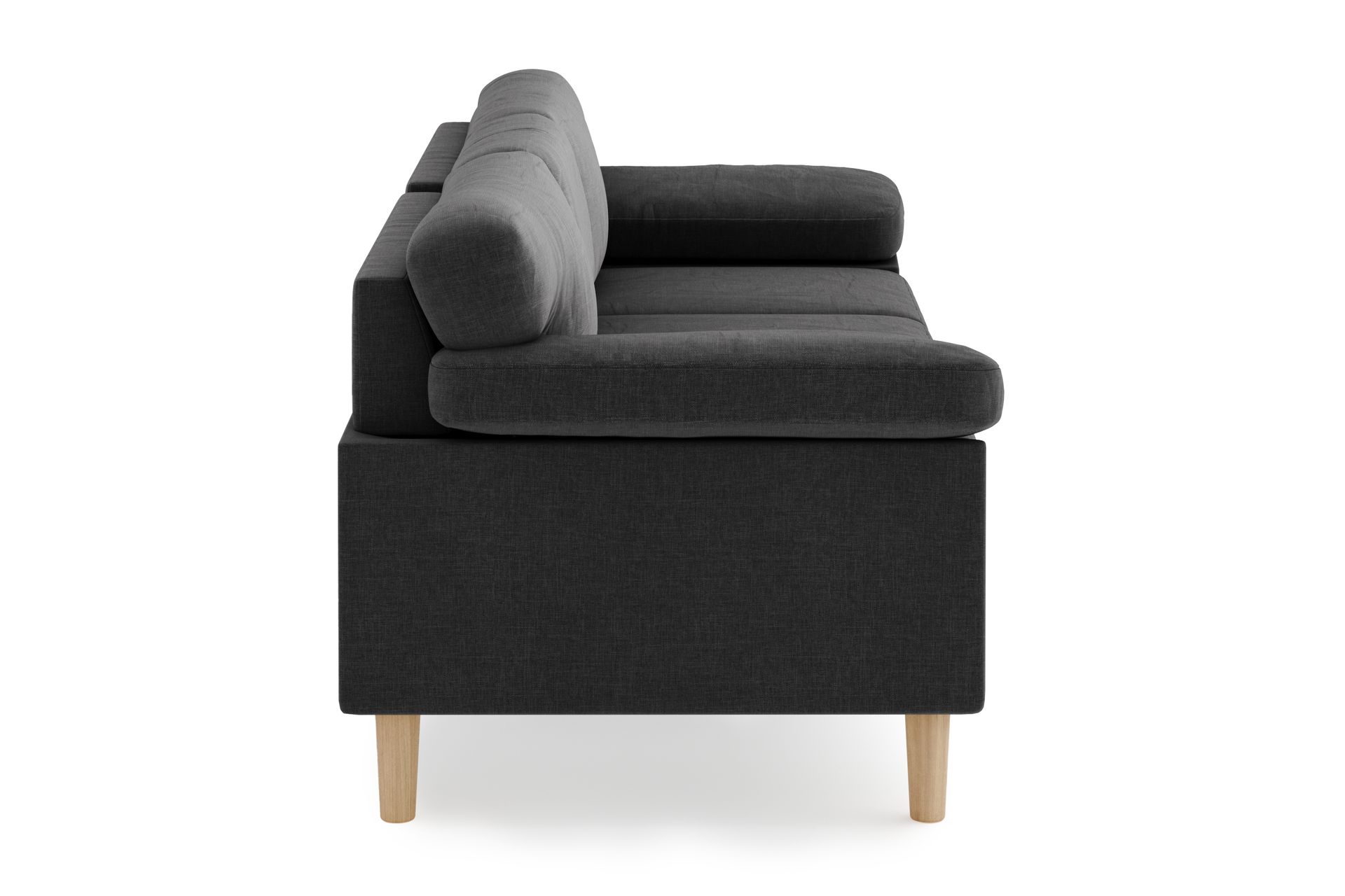 Askerod 3-seter Sofa - Grå - Møbler - Sofaer - Sofa 3 seter