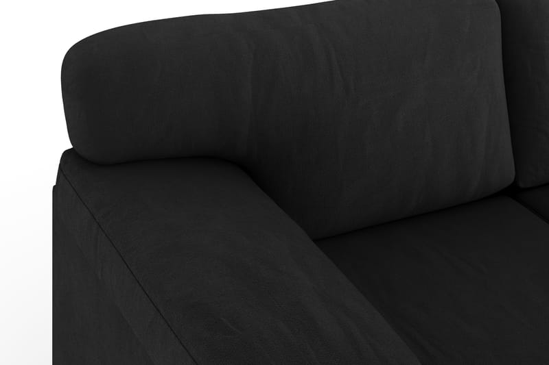 Askerod 3-seter Sofa - Svart - Møbler - Sofaer - Sofa 3 seter